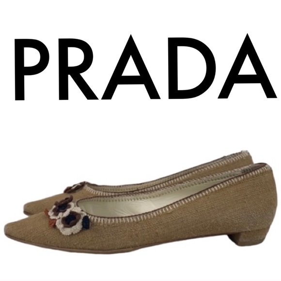 Prada Shoes - 👑 PRADA FLATS 💯AUTHENTIC